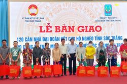 Sóc Trăng xây dựng gần 5.000 căn nhà Đại đoàn kết cho hộ nghèo