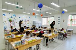 150 thí sinh xuất sắc nhất đang 'tranh tài' vòng thi Chung kết toàn quốc cuộc thi 'Chữ đẹp tuổi thơ'