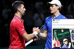 Djokovic bỏ lỡ khó tin trước Sinner, Serbia dừng chân ở bán kết Davis Cup