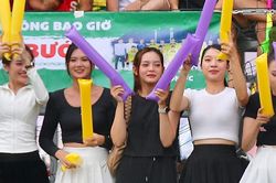 Dàn 'hotgirl' khuấy động ngày hội bóng đá Thanh Hóa