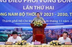 Thủ tướng: Lựa chọn kịch bản tăng trưởng cao cho vùng Đông Nam Bộ trong những năm tới