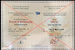 Dùng bằng tiến sĩ giả, một người suýt được bổ nhiệm làm trưởng khoa