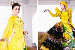 Hoa hậu Tiểu Vy, Bảo Ngọc trình diễn show 'Ký họa quê hương'