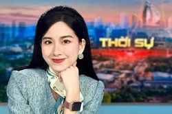 Nhan sắc vạn người mê của con gái là MC truyền hình của cựu tuyển thủ Việt Nam