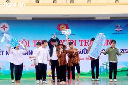 Hào hứng hội thi tuyên truyền tiết kiệm năng lượng trong trường học tại Nghệ An