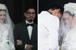 Khoảnh khắc bố Doãn Hải My trao 'con gái rượu' cho Đoàn Văn Hậu: Cảm động muốn khóc!