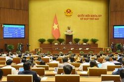 Quốc hội thông qua Luật Tài nguyên nước (sửa đổi)