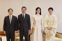 Chủ tịch nước Võ Văn Thưởng hội kiến Nhà vua Nhật Bản Naruhito