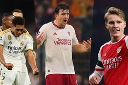 Kết quả Cúp C1 đêm qua: MU tự làm hẹp cửa đi tiếp, Real và Arsenal cùng thắng đậm