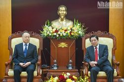 Tăng cường hợp tác, chia sẻ kinh nghiệm công tác nội chính, phòng, chống tham nhũng
