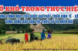 Gỡ khó trong thực hiện Chương trình mục tiêu quốc gia phát triển kinh tế - xã hội vùng đồng bào dân tộc thiểu số và miền núi