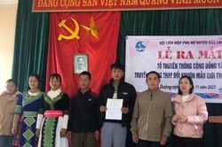Ra mắt Tổ truyền thông cộng đồng và truyền thông thay đổi khuôn mẫu giới trong việc nhà