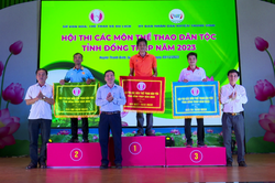 Huyện Thanh Bình hạng Nhất toàn đoàn Hội thi các môn thể thao dân tộc cấp tỉnh