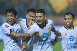 Bảng xếp hạng V-League vòng 4: Nam Định độc chiếm ngôi đầu