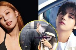 V BTS được réo tên sau loạt ảnh của Jennie Blackpink và 1 nam diễn viên