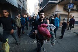 Tình trạng hỗn loạn lan đến các bệnh viện ở Nam Gaza