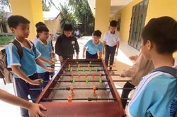 Nhộn nhịp sân trường giờ ra chơi