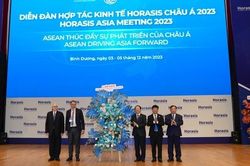 Khai mạc Diễn đàn hợp tác kinh tế Horasis Châu Á 2023 tại Bình Dương