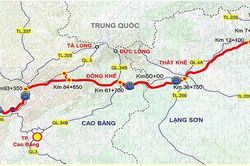Khởi công cao tốc Đồng Đăng - Trà Lĩnh vào đầu năm 2024