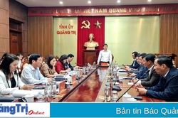 Ban Thường vụ Tỉnh ủy thống nhất cao với báo cáo nghiên cứu tiền khả thi Dự án cao tốc Cam Lộ - Lao Bảo