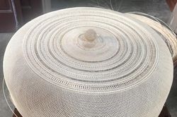 Lồng bàn 'màn tuyn' - Nét đẹp độc nhất tại làng mây tre đan Phú Vinh
