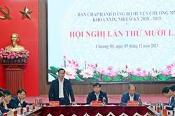Đẩy nhanh tiến độ giải phóng mặt bằng thi công quốc lộ 6