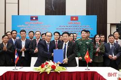 Hà Tĩnh - Bolikhămxay tăng cường hợp tác lao động việc làm, an sinh xã hội