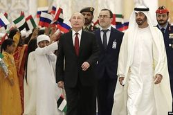 Tổng Nga thăm UAE, tìm kiếm sự ủng hộ từ Trung Đông