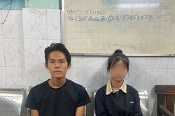 Bắt đôi nam nữ 'ngày phụ bán cơm, đêm đi cướp giật'