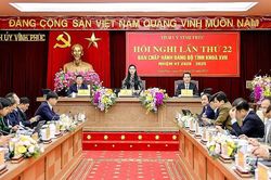 Vĩnh Phúc: Xem xét quyết định, cho ý kiến về tình hình thực hiện nhiệm vụ phát triển kinh tế - xã hội năm 2023
