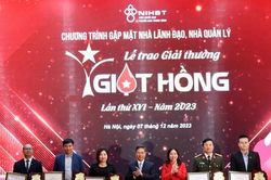Tiếp nhận lượng máu kỷ lục trong năm 2023