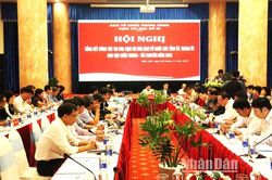Ban tổ chức các Tỉnh ủy, Thành ủy khu vực miền Trung-Tây Nguyên tổng kết công tác thi đua năm 2023