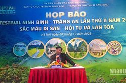 Danh thắng Tràng An thành sân khấu thực cảnh của Festival Ninh Bình - Tràng An