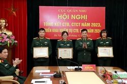 Cục Quân nhu hoàn thành toàn diện các mặt hoạt động công tác Đảng, công tác chính trị năm 2023