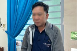 Tài xế điều khiển xe đầu kéo lao vào Cảnh sát giao thông
