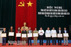 Yên Mô triển khai kế hoạch sản xuất vụ Đông xuân năm 2024
