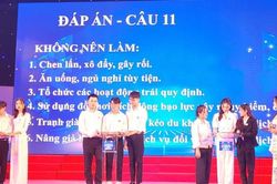 Đại học Sư phạm giành giải Nhất cuộc thi hùng biện xây dựng người Hà Nội thanh lịch