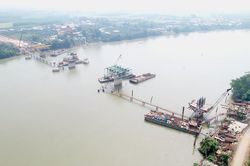'Lộ diện' hình hài cầu Bạch Đằng 2 nối Bình Dương – Đồng Nai