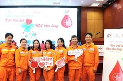Công ty Điện lực Nghệ An hiến tặng 174 đơn vị máu hưởng ứng 'Tuần lễ hồng EVN'