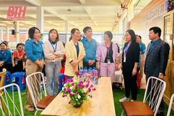 Công ty TNHH Giầy Annora Việt Nam ra mắt mô hình 'Góc văn hóa công nhân'