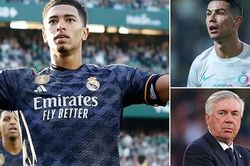 Bellingham san bằng kỷ lục Ronaldo, Real Madrid vẫn mất điểm đáng tiếc
