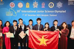 6 học sinh Hà Nội giành huy chương Olympic khoa học trẻ quốc tế