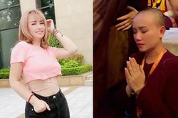 Trước khi cạo tóc, nữ diễn viên 4 đời chồng chăm diện đồ 'ít vải', chịu đau làm 1 việc để có vòng eo 63