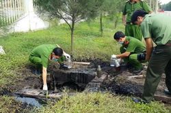 Thừa Thiên Huế: Một công ty bị phạt gần 200 triệu đồng vì xả thải vượt quy chuẩn