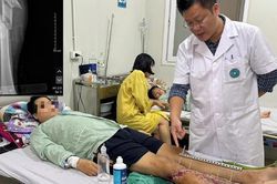Cứu thanh niên bị tổn thương mạch máu nghiêm trọng do tai nạn giao thông