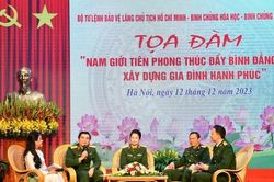 Nam giới tiên phong thúc đẩy bình đẳng giới