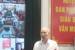Cử tri Hà Nội kiến nghị rà soát các dự án chậm triển khai