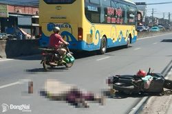 Va chạm với xe tải ben, một phụ nữ tử vong