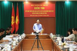 Đảng bộ Quân sự tỉnh hoàn thành 100% chỉ tiêu đề ra của năm 2023