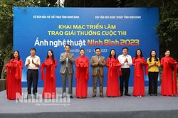 Khai mạc Triển lãm và trao giải thưởng Cuộc thi Ảnh nghệ thuật Ninh Bình 2023